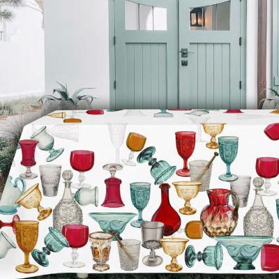 Tag House Tovaglia Sciccosa 8 Posti 180x180 cm in Cotone - Glass 3965_