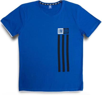 Inter T-shirt in Cotone Blu - L