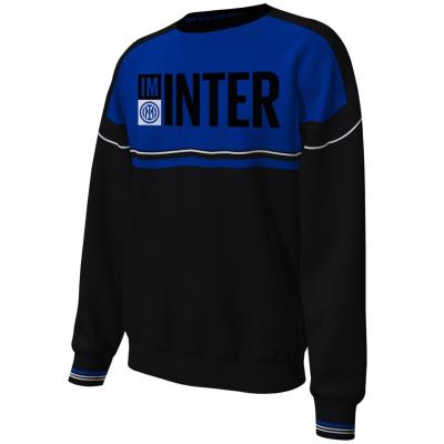 Inter Felpa In Cotone  Blu - L