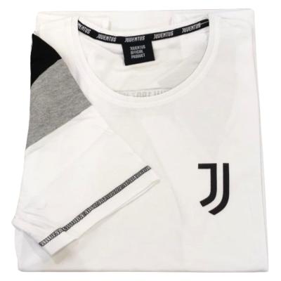 Juventus T-shirt in Cotone Bianco - S