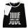 Juventus T-shirt in Cotone con scritta Nero - XXL