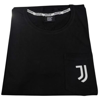 Juventus T-shirt in Cotone Nero - M