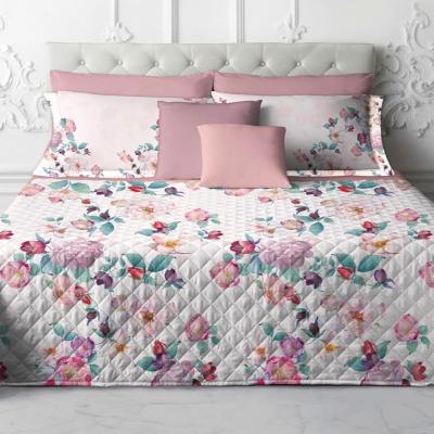 Laura Biagiotti Copriletto Trapuntino Matrimoniale Stampa Digitale 260x270 Melania