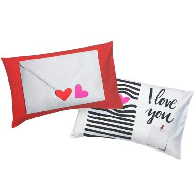 Bassetti Imagine Federa Double face Cotone Stampa Digitale Personalizzabile 50x80 cm My Love