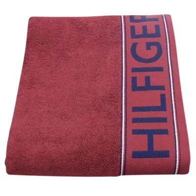 Tommy Hilfiger Asciugamano Telo Bagno Doccia 70x130 cm Degree Bordeaux