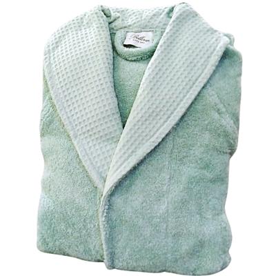 Bellora Accappatoio Uomo e Donna in Spugna Sciallato Fiocco, Accappatoio Adulti Unisex in Morbida Spugna Malva M L