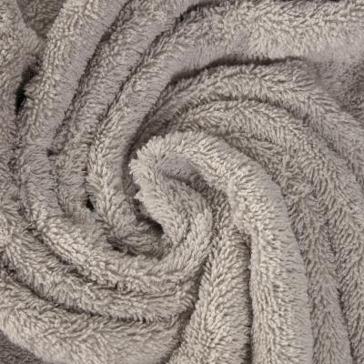 Bellora Set due pezzi Spugna Bagno ospite e Asciugamano Viso e Mani Cotone Fiocco Grigio_
