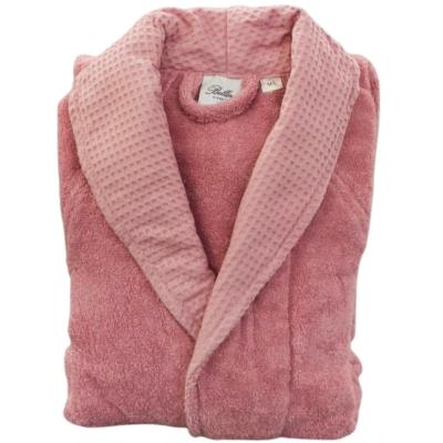 Bellora Accappatoio Uomo e Donna in Spugna Sciallato Fiocco, Accappatoio Adulti Unisex in Morbida Spugna Thea M L