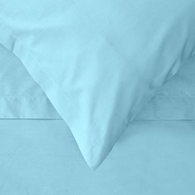 Bassetti Set 2 Federe coppia di due federe per Cuscini Letto 50x80 POP COLOR Turchese T5_
