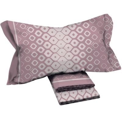 Enrico Coveri Completo Letto Singolo Cotone, Brenda Rosa PROMO Lenzuolo sopra, sotto con angoli e federa