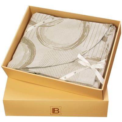 Laura Biagiotti Copriletto Matrimoniale Jacquard, Coperta leggera, Zafira Tortora Quilt Leggero mezza stagione_