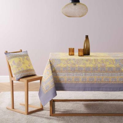 Bassetti Granfoulard Tovaglia in Puro Cotone 6 posti 150x250 cm Indian Roses Y1