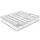 Perlarara Topper in Fibra Naturale Relax Fiber alto 5 cm Piazza e Mezza 120x200 cm