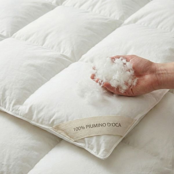 Menu - Piumino in piuma d'oca