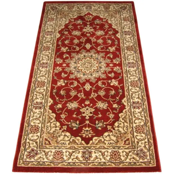 Balta Tappeto arredo Classico salotto Kirman 80x150 cm Rosso