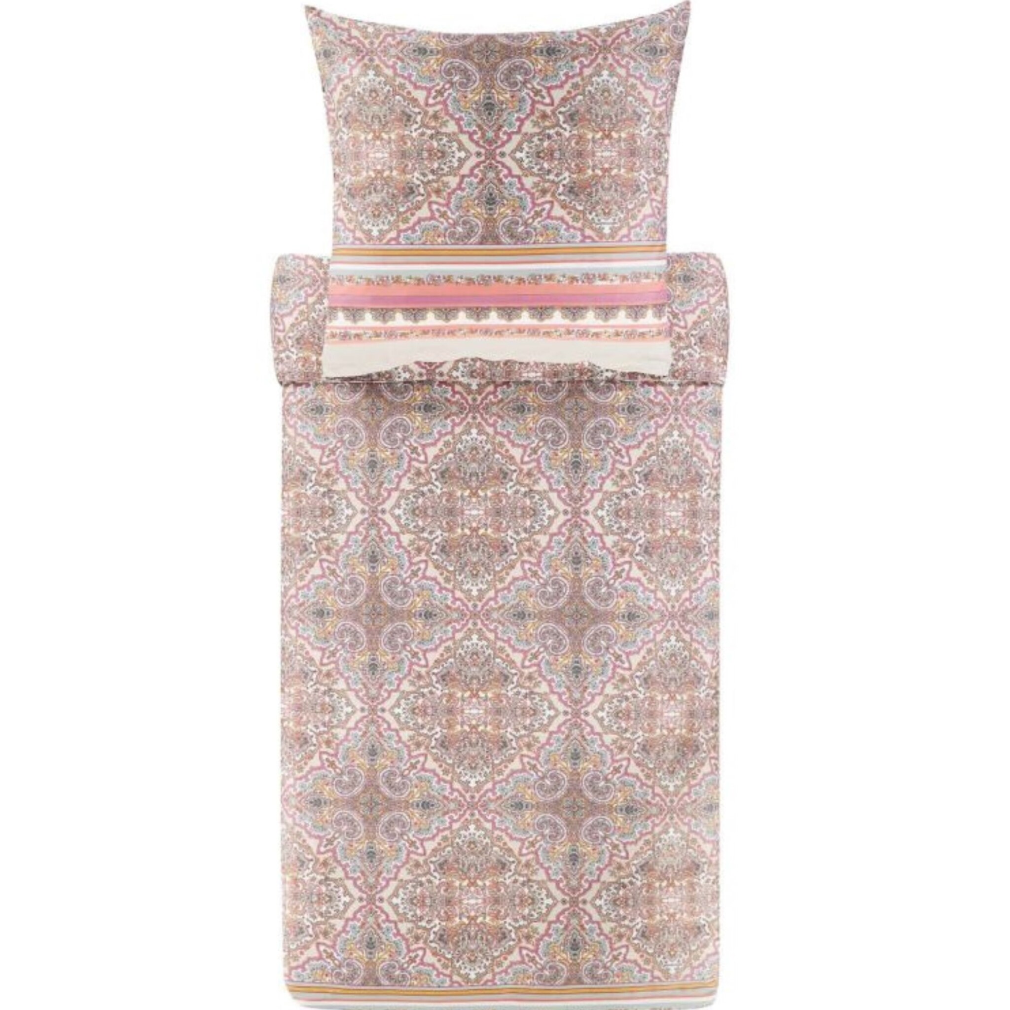 Bassetti Granfoulard Completo Copripiumino Letto Matrimoniale in Raso Marechiaro