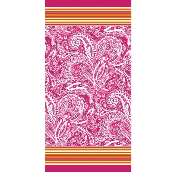 Bassetti Granfoulard Telo Mare Spugna di Cotone Jacquard, Telo Bagno 450 g/m², 90x180 cm Noto