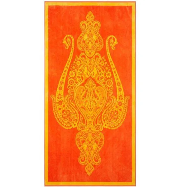 Bassetti Granfoulard Telo Mare Spugna di Cotone Jacquard, Telo Bagno 450 g/m², 90x180 cm cm Ragusa