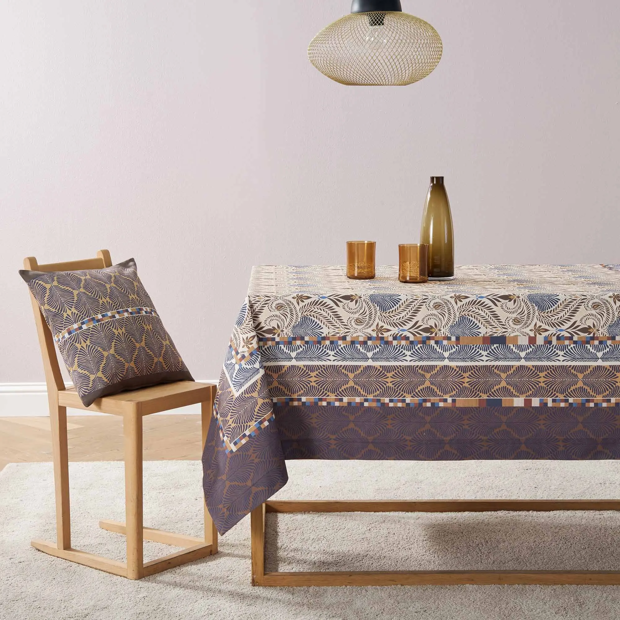 Bassetti Granfoulard Tovaglia in Puro Cotone Nairobi