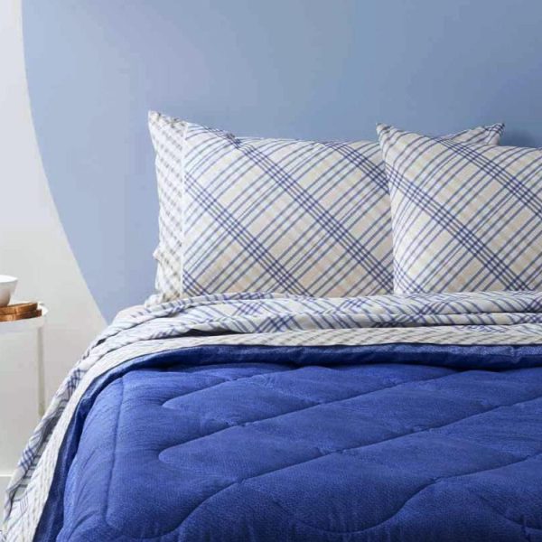 Bassetti Mania Completo Letto Lenzuola Matrimoniali  Singolo e piazza e mezza in Flanella Puro Cotone
