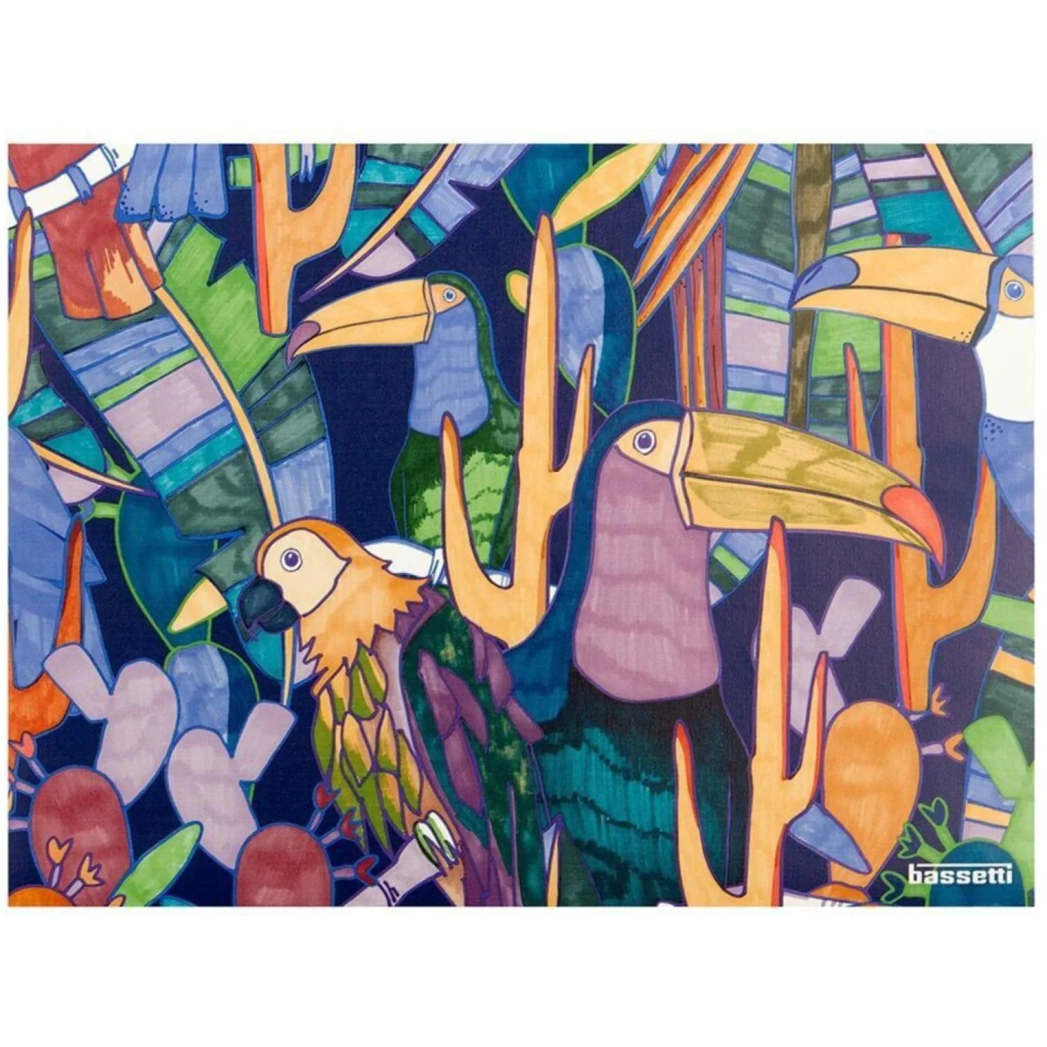 Bassetti Tovaglietta Americana 40x30 cm - Like a Bird
