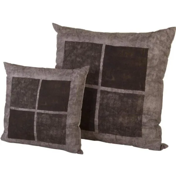 BedArt Carrara Cuscino Arredo in Cotone Sfoderabile con Imbottitura Module 40x40 cm