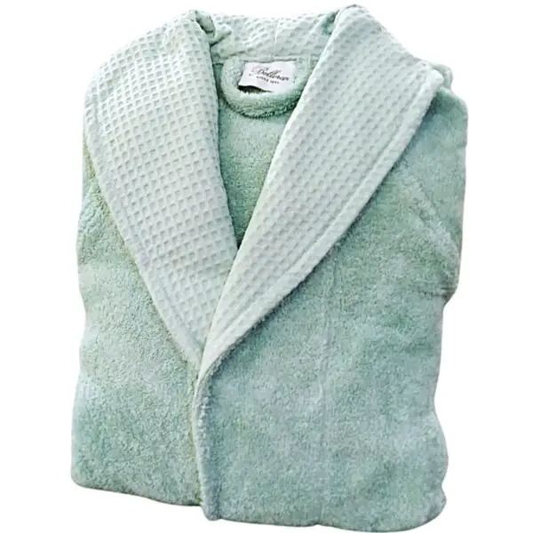 Bellora Accappatoio Uomo e Donna in Spugna Sciallato Fiocco, Accappatoio Adulti Unisex in Morbida Spugna
