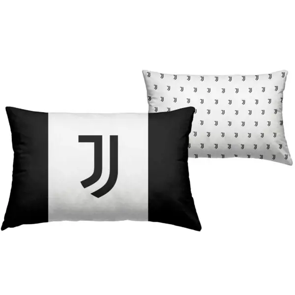 Juventus Federa Cuscino Juventus Ufficiale 40x60, Federa Culla Baby Juventus, Regalo Culla Neonato, Anallergico Originale Lettino
