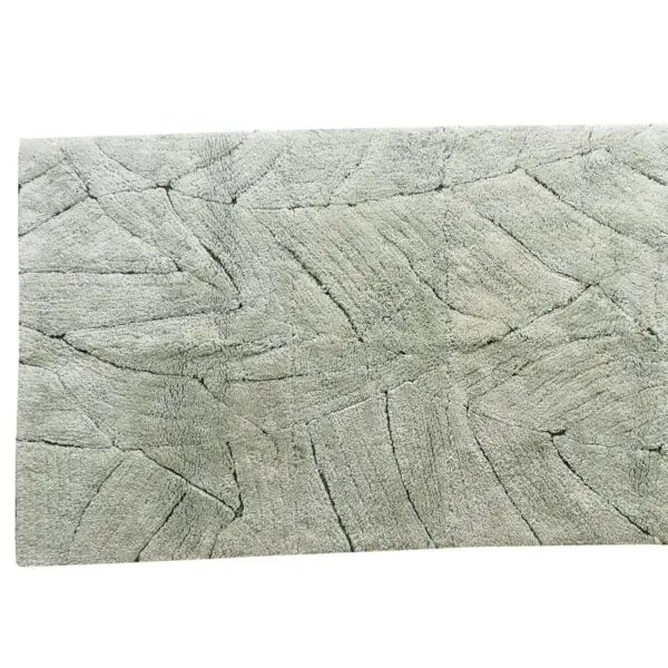 Comera Tappeto Bagno Ariel 65X130 Cm In Cotone Verde D