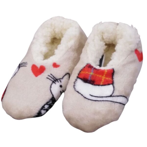 Daunex Pantofole Ballerine Antiscivolo Mici Invernale in Pile Agnellato, Ideale per Donna e Ragazza