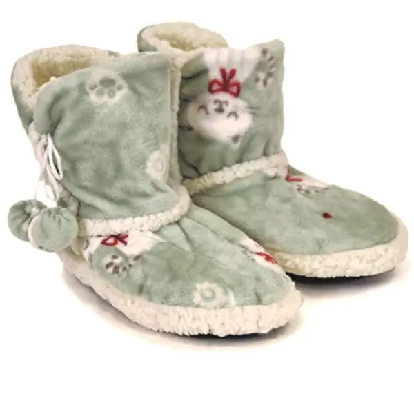Daunex Pantofole con Antiscivolo PON PON Invernale in Pile Agnellato, Ideale per Donna e Ragazza