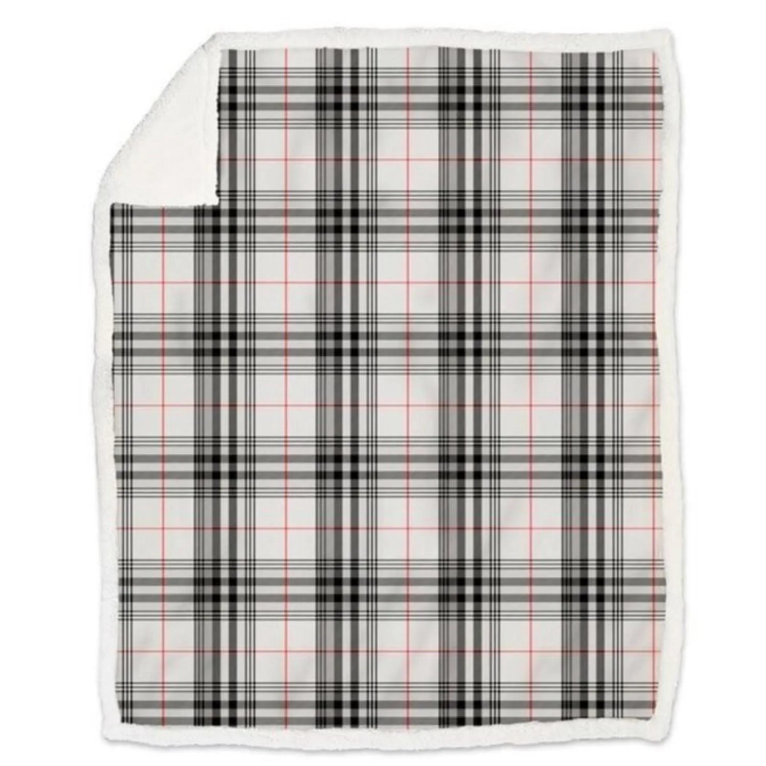 Daunex Plaid in Pile 130x160 cm Boston Grigio