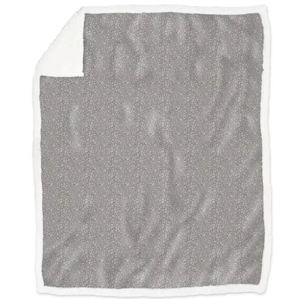 Daunex Plaid in Pile 130x160 cm Elegance Antracite