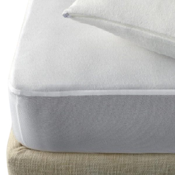 Demaflex Coprimaterasso Idrorepellente Con Elastici Angolari Antimacchia Singolo Matrimoniale Piazza e Mezza Saniplus