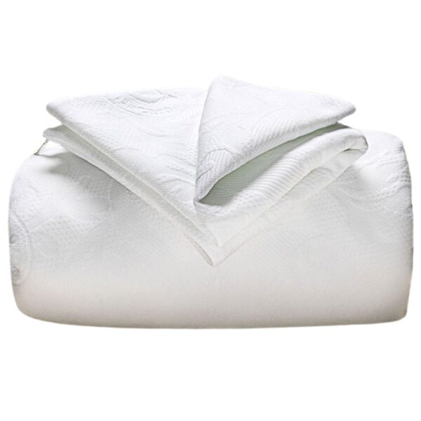 Fabe Coprimaterasso a Sacco con Zip Greenfirst Antiacaro Antibatterico 90x195 cm letto Singolo