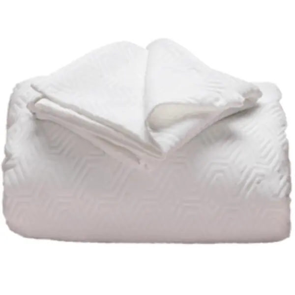 Fabe Coprimaterasso Jacquard Threelevel a Cappuccio con Angoli Singolo Matrimoniale Piazza e Mezza