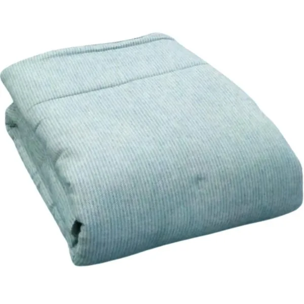 Govina Plaid Arredo, Divano, Letto in Cotone, Coperta Tinta in Filo 140x180 cm imbottitura in fibra anallergica