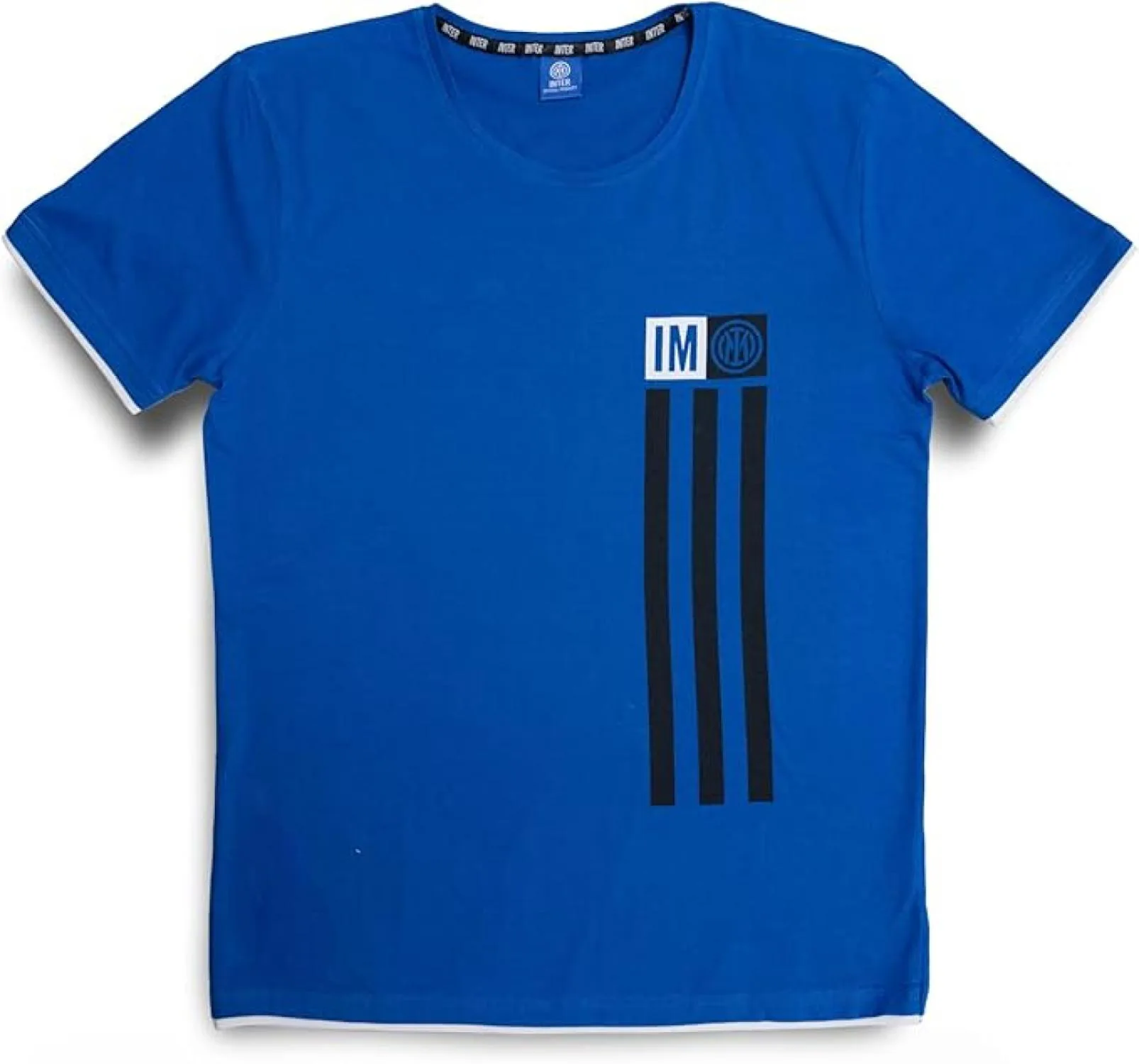 Inter T-shirt in Cotone Blu