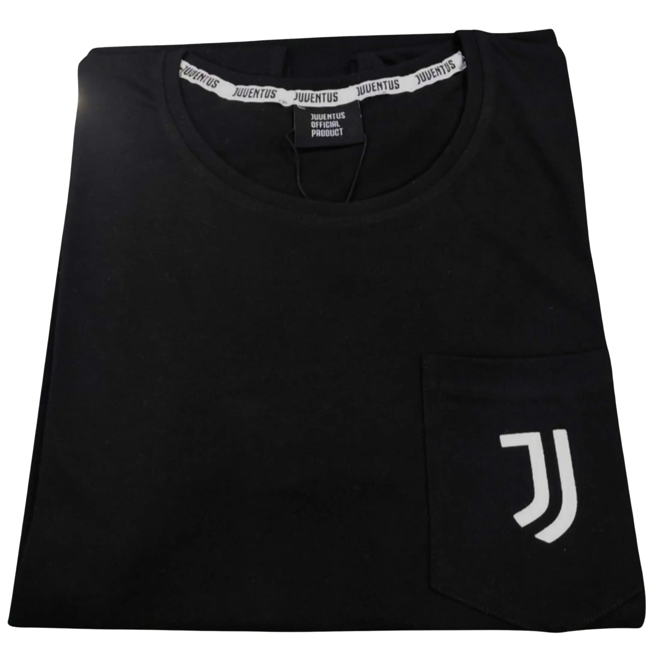 Juventus T-shirt in Cotone Nero