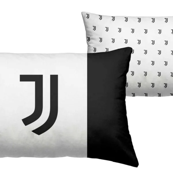 Juventus Federa Cuscino Juventus Ufficiale 40x60, Federa Culla Baby Juventus, Regalo Culla Neonato, Anallergico Originale Lettino
