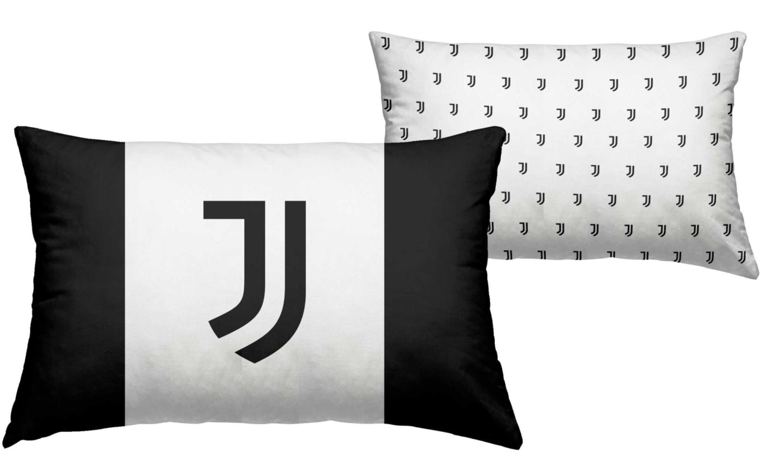 Juventus Federa Cuscino Juventus Ufficiale 40x60, Federa Culla Baby Juventus, Regalo Culla Neonato, Anallergico Originale Lettino