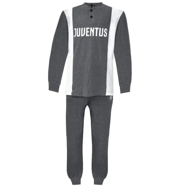 Juventus - Pigiama in Interlock Adulto T10 1040 Adulto