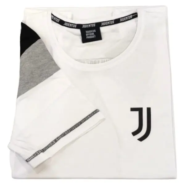 Juventus T-shirt in Cotone Bianco