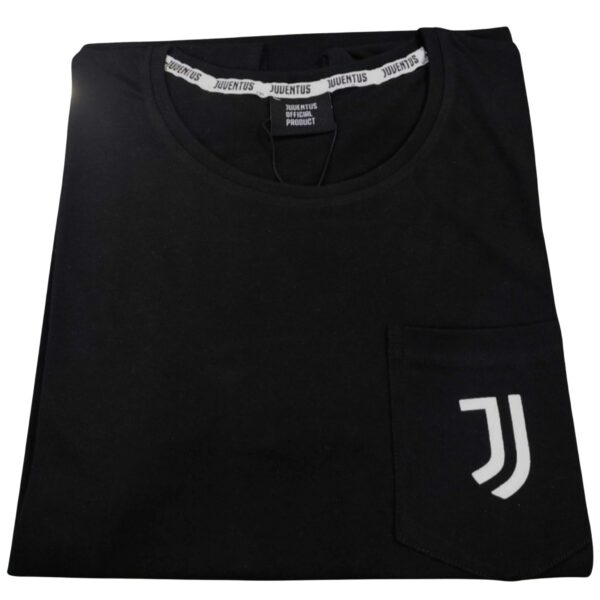 Juventus T-shirt in Cotone Nero