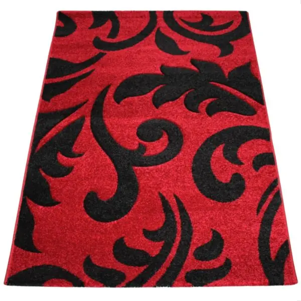 Lalee Tappeto arredo moderno salotto Havanna 200x290 cm 415 Rosso