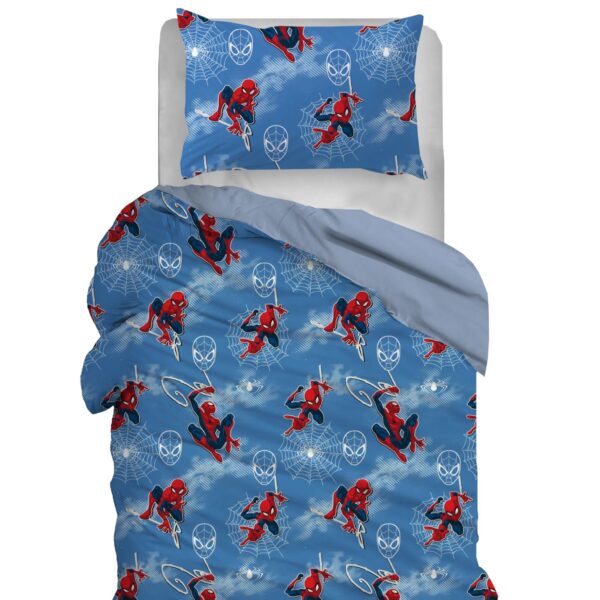 Marvel Parure Copripiumino Singolo Spiderman in Cotone R903