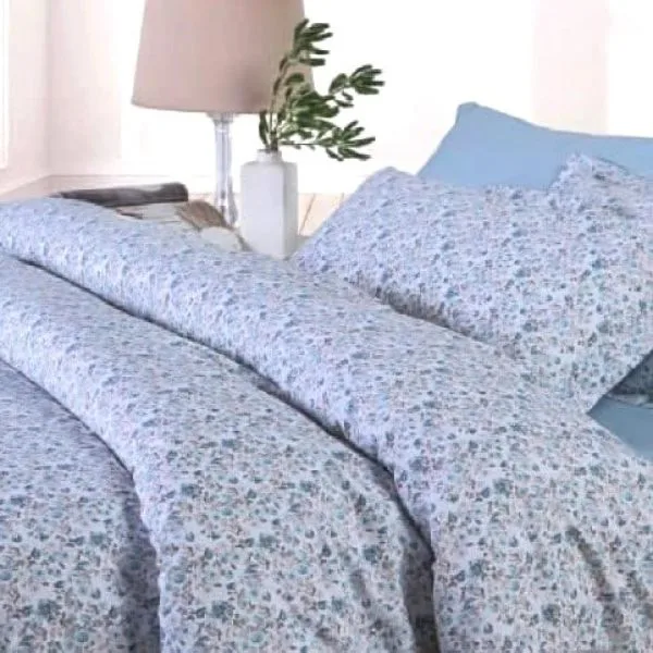 Mirabello Completo Letto Lenzuola Flanellina Soft Matrimoniale Singolo e Piazza e Mezza
