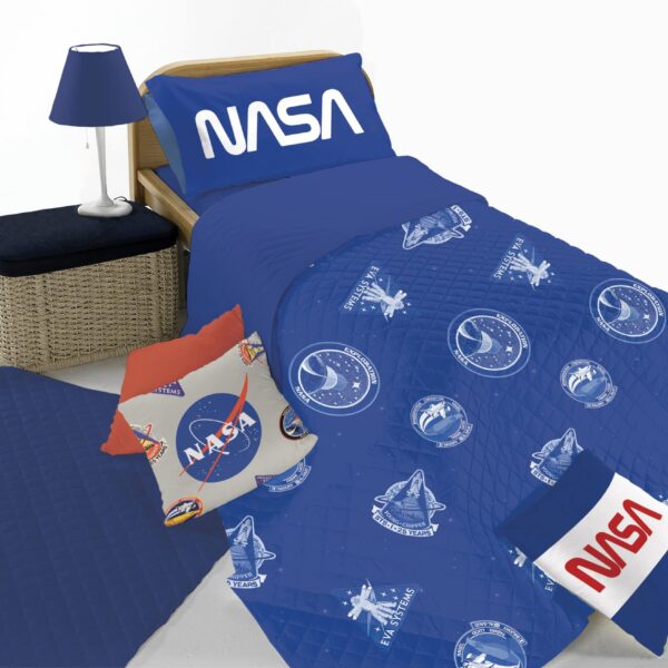 Nasa Trapuntino Primaverile in Cotone per Letto Singolo