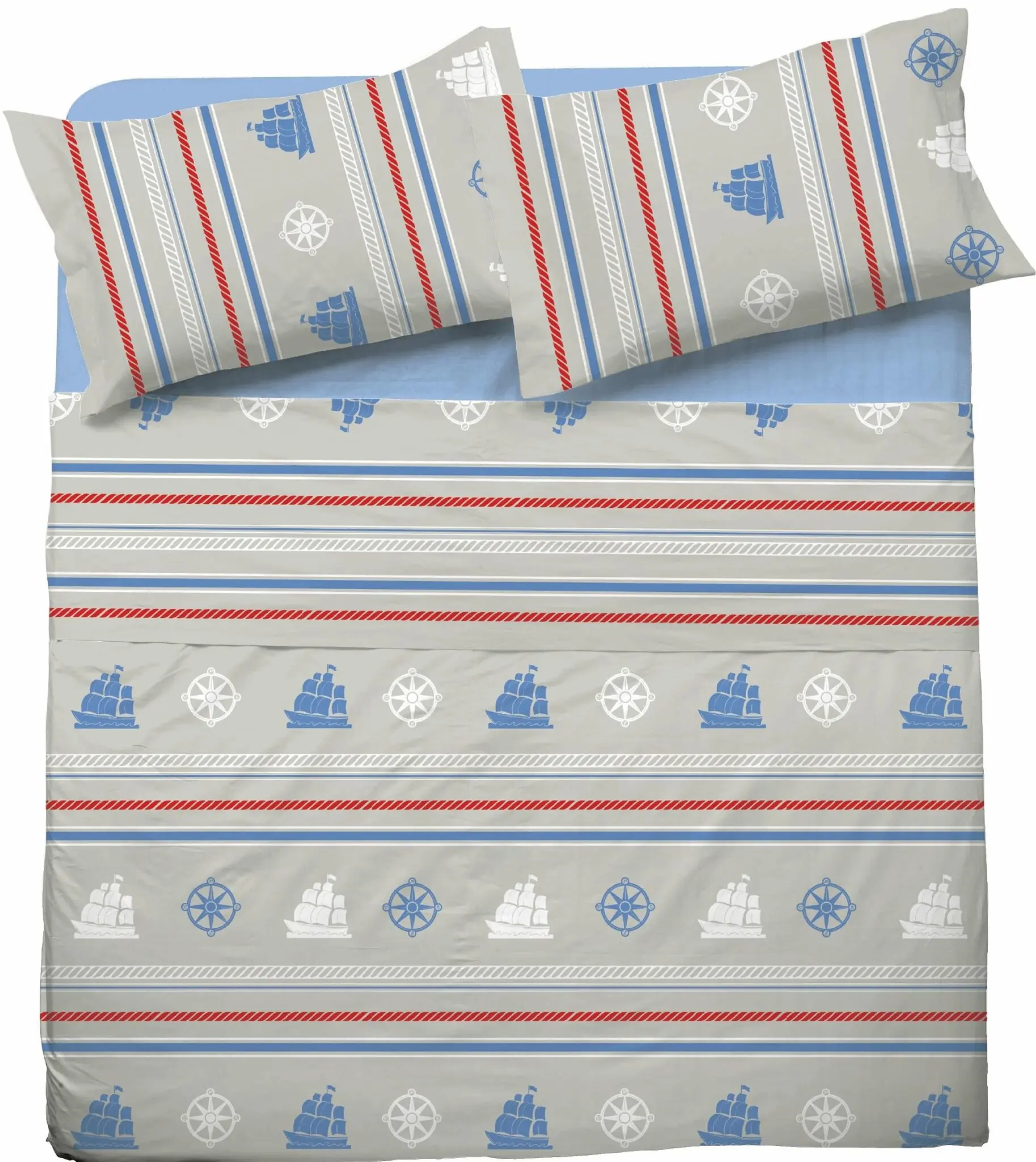 Perlarara Basic Line - Completo Lenzuola letto - Rope