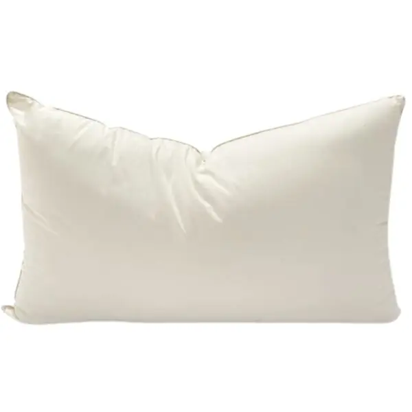 Perlarara Guanciale Cuscino Letto Ecologico Green Soft Sostegno Classico federa in Cotone Naturale